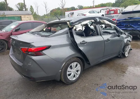 2022 Nissan Versa 1.6 S Xtronic Cvt из США, поврежденный, VIN 3N1CN8DV3NL859907
